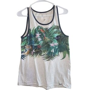 On The Byas Tropical Gray Tank Top